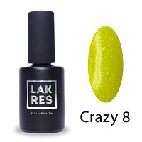 Гель лак Lakres Crazy 8 9 мл