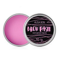 Паста для бровей "BROW PASTE"розовая, ALISA BON