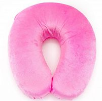 Подушка с эффектом памяти розовая