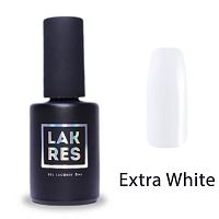 Гель лак LAKRES Extra White 9мл