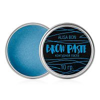 Паста для бровей "BROW PASTE" голубая, ALISA BON 10гр