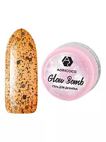 Гель для дизайна ногтей ADRICOCO Glow Bomb №02 "Медовый блеск" (5 мл.)